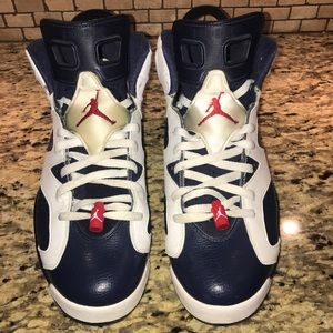Nike Air Jordan Retro 6 VI Olympic 2012 Authentic